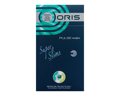 Сигареты Oris Pulse Mojito (Орис Пульс Мохито Суперслим )