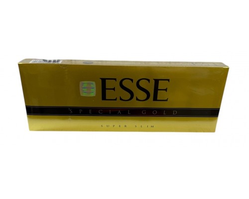 Сигареты Esse Special Gold SS ( Эссе Спешл Голд Суперслим )