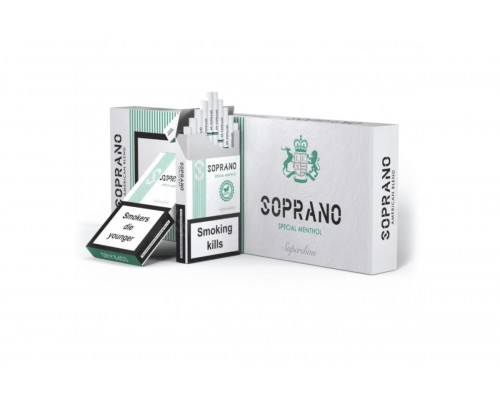 Сигареты Soprano Menthol Superslims (Сопрано Ментол Суперслимс) оптом Сигареты Soprano Menthol Superslims (Сопрано Ментол Суперслимс) оптом