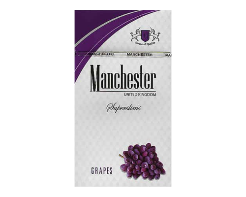 Сигареты Manchester Grapes Superslims оптом