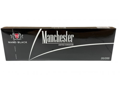 Сигареты Manchester Nano Black ( Манчестер Нано Черный )