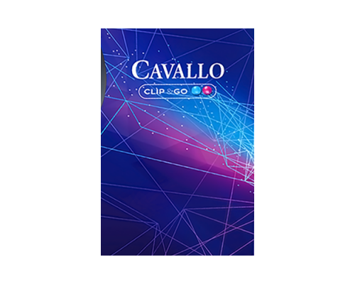 Сигареты CAVALLO Clip & GO Черника оптом