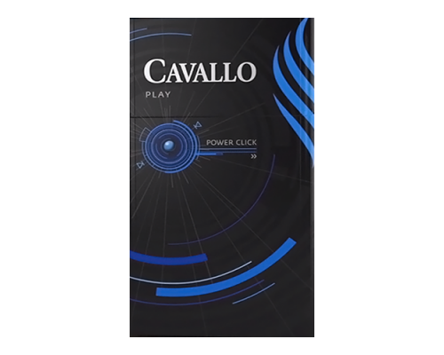 Сигареты CAVALLO Play Blue Power Click с Капсулой Ментола оптом